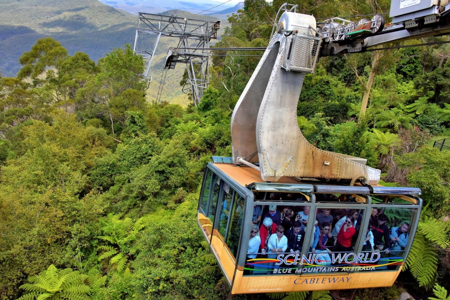 Scenic World's spectacular Scenic Cableway