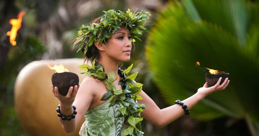 Enjoy a traditional Hawaiian Luau