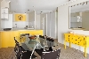 2 Bedroom Apartment: Dining and kitchen area