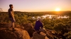 Sunset in the outback