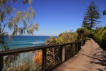 Stroll along Coolum's boardwalk to Mt Coolum