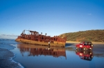 Embark on an optional 4x4 tour of Fraser Island