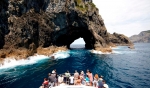 Paihia's famous Hole in the Rock