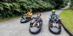 Luge rides at Skyline Rotorua