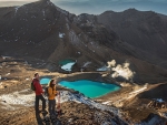 Hike through the Tongariro National Park