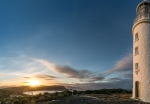 Cape Bruny Lighthouse at sunset