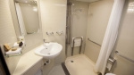 Ensuite bathroom on the Indian Pacific