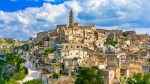 City cave in Matera