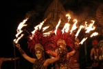 The mesmerizing fire dance at Night Safari