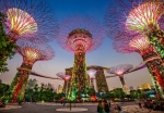 The spectacular Gardens by the Bay awaits