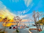 Lakeside campsite in Hamamatsu