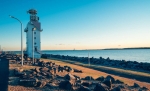 Wakasu Seaside Park is a great campervan stop with open spaces and bay views