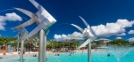 Cairns Esplanade lagoon area